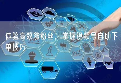 体验高效涨粉丝，掌握视频号自助下单技巧