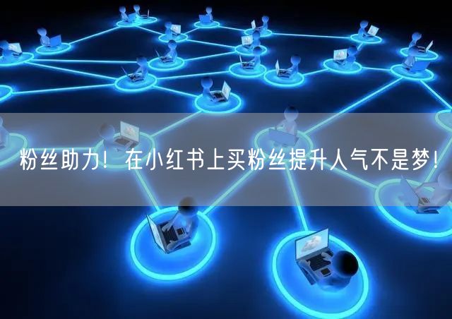 粉丝助力！在小红书上买粉丝提升人气不是梦！