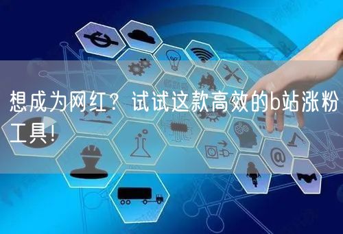 想成为网红？试试这款高效的b站涨粉工具！
