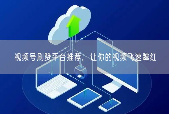 视频号刷赞平台推荐，让你的视频飞速蹿红