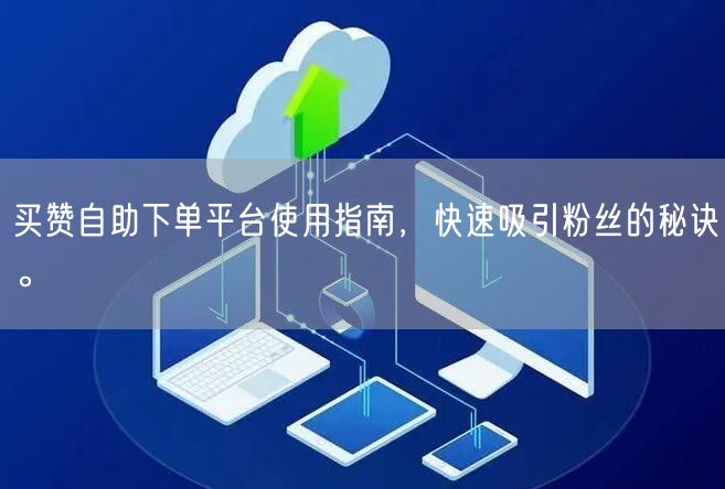买赞自助下单平台使用指南，快速吸引粉丝的秘诀。